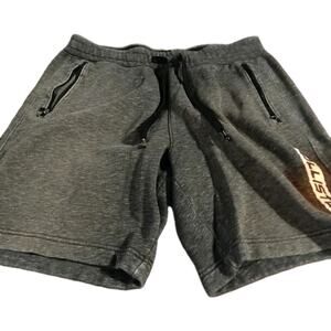 Hollister Dark Grey Fleece Shorts Mens Sz. Med. Comfort Lounge
